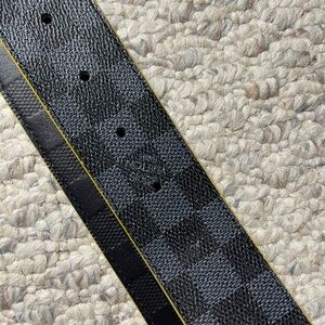 Louis Vuitton Checkered Belt